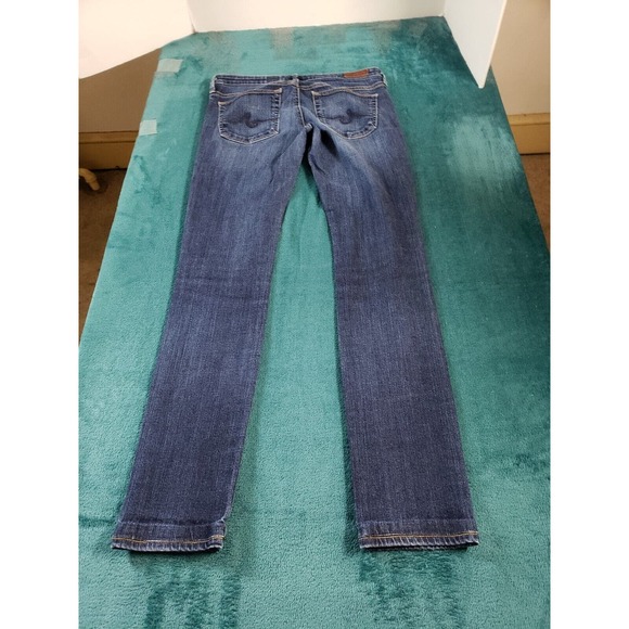 Adriano Goldschmied Jeans Sz 28 Women Blue Pants Stretch Aubrey Skinny Straight - Picture 11 of 14
